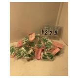 Green beer cupcake picks