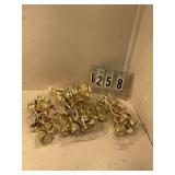 5 pkgsmgold goblet cupcake picks