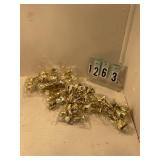 5 pkgs of gold goblet cupcake picks