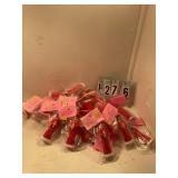 Assorted red graduates