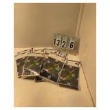 11 pkgs of baseball treat bags