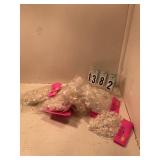 Assorted white floral picks