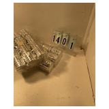 Silver treasure chest boxes