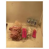 Pink and white floral picks