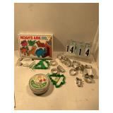 Assorted cookie cutters