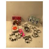 Assorted cookie  cutters