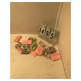 Sweet pea cupcake picks