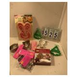 Assorted cookie cutters