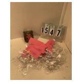 Reindeer and bear ornaments