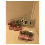 5 pkgs present candles