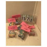 6 Precious Moment candles