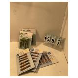 5 pkgs bats and star candles