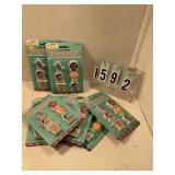 7 pkgs of peace and love candles