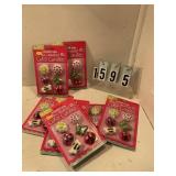 7 pkgs garden girl candles