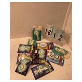 10 assorted number candles