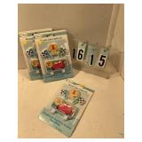 3 pkgs 1st birthday candles