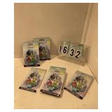 6 Angry Birds candles