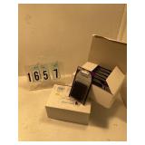 3 boxes of black candles