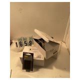 3 boxes of black candles