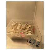 Lots of white boy and girl graduates