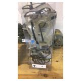 Assorted safety glasses and goggles