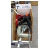 Box of small clamps