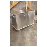 Stainless steel carts nice cabinetry on wheels