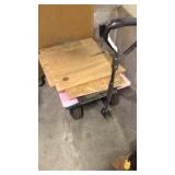 4 wheel garden cart