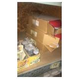 3 boxes of alarm parts and some tubes