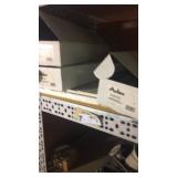 3 bins miscellaneous speakers and covers