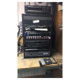 Component rack system a receiver graphic