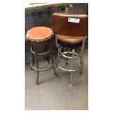 2 shop stools