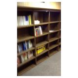 4 book shelves