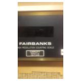 Fairbanks high resolution counting scale
