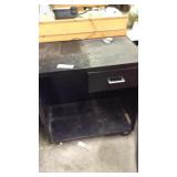 Metal rolling cabinet