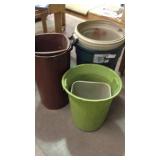 Trash cans
