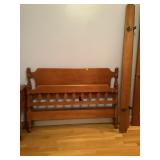 Heywood and Wakefield Headboard and Footboard