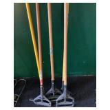Mop Handle Lot
