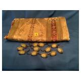 Shower Curtain and Hooks