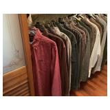 Approx. 27 Mens Size L Dress Shirts