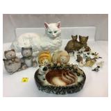 Decorative Cats Lot
