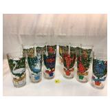Pepsi 12 Days of Christmas Glasses, Full Set
