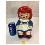 Plastic Raggedy Anne Bank