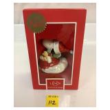 Lenox Sledding with Snoopy Ornament