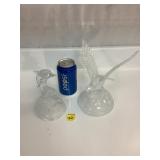 Glass Eagle and Dolphin