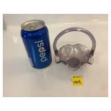 Fenton Pink Lilac Basket