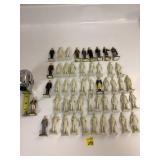 Vintage Marx Plastic President Figures Lot