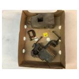 Vintage Vise and Block Lot