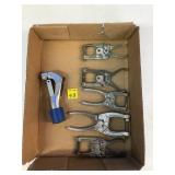 Pipe Cutter and Clamps Lot