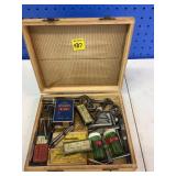 Vintage Tap and Die in Wooden Box